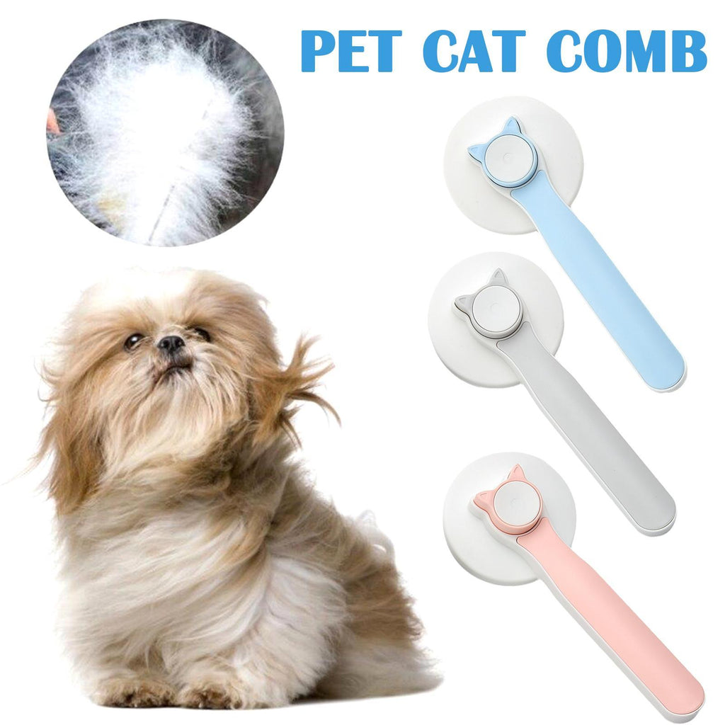 Grooming and untangling brush for dogs and cats